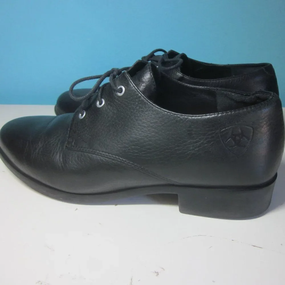 Ariat Women’s 10 EU 41.5 Black Leather Lace Up Shoes